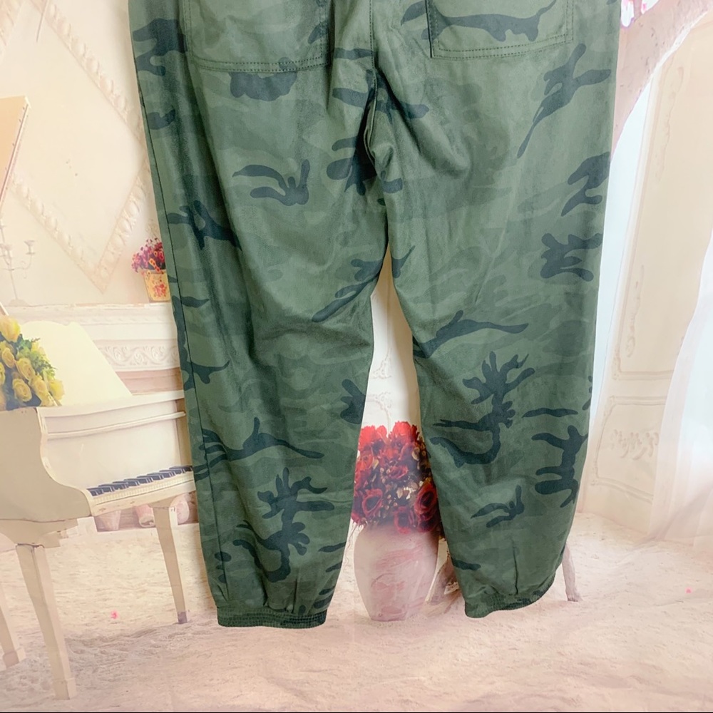 NEW Anthropologie Textured Camo Joggers - Picture 11 of 15